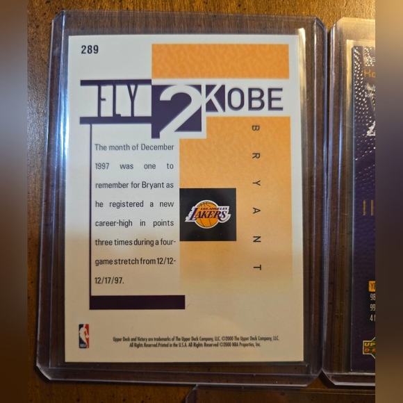 3 Kobe Bryant Basketball Trading Cards - Picture 3 of 10